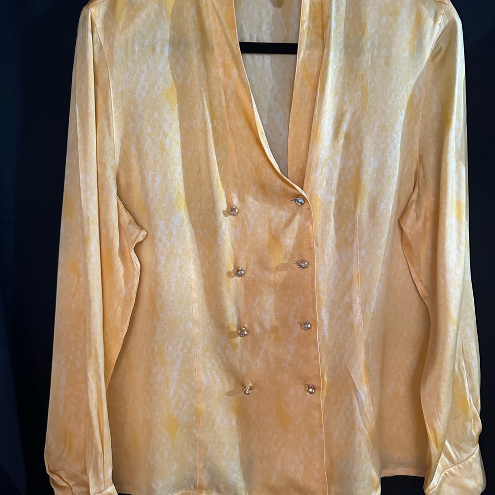Escada Vintage! Double-Breasted Blouse.